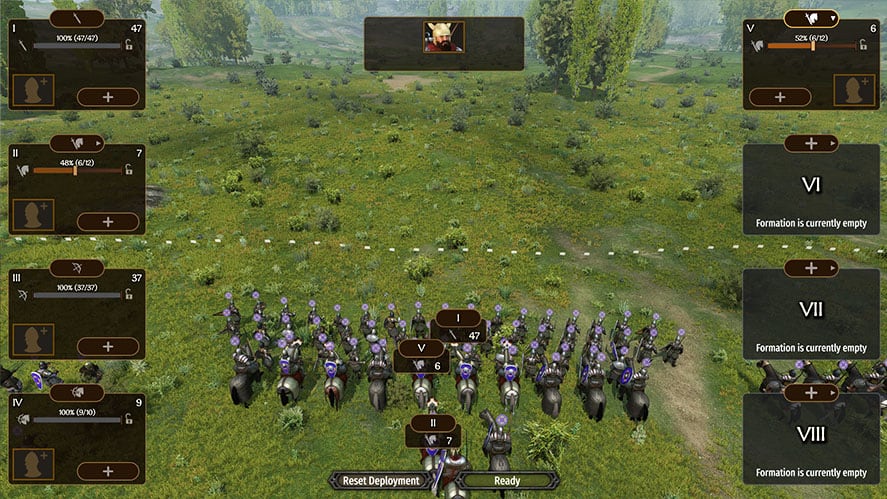 Mount and Blade 2 Bannerlord Battle Formations Squads