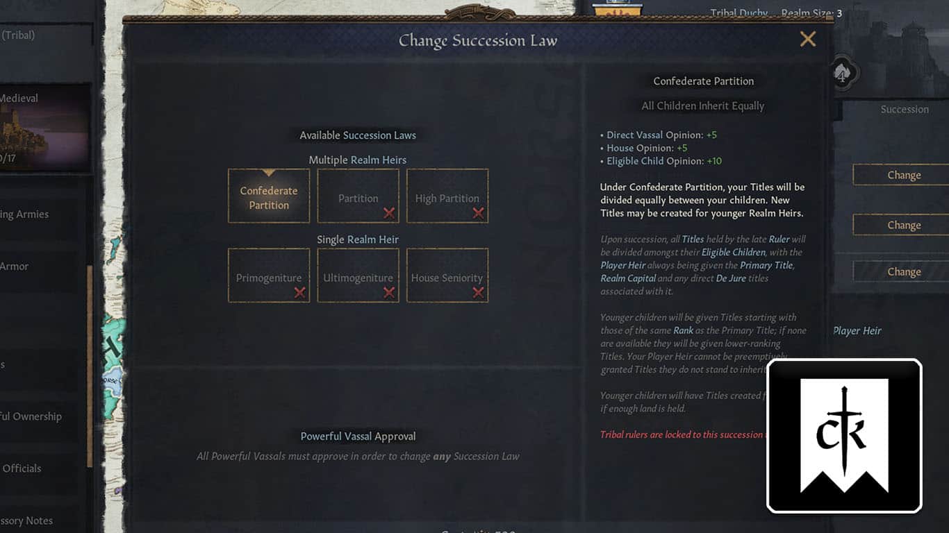 You are currently viewing Crusader Kings 3 – How Succession Laws Work