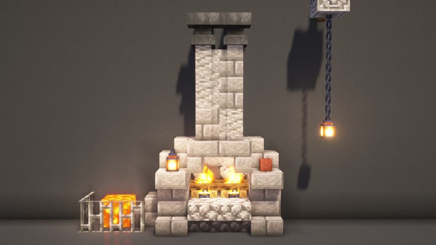 8 Ide Desain Perapian Minecraft yang Nyaman