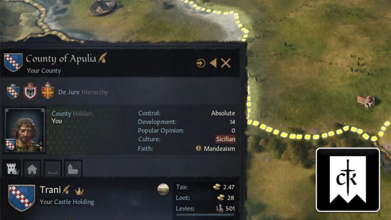 Read more about the article Crusader Kings 3 – How to Increase Control
