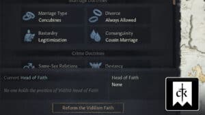 Read more about the article Crusader Kings 3 – How to Reform and Organize Faith