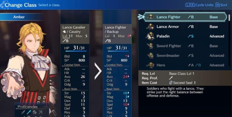 Fire Emblem Engage - How to Promote and Change Class - Gamer Empire
