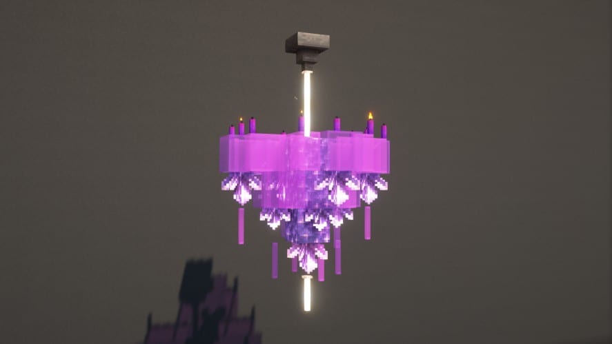10 Ide Desain Lampu Gantung Minecraft yang Cantik