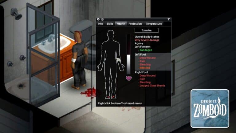 Read more about the article Project Zomboid – How to Know If You Are Infected