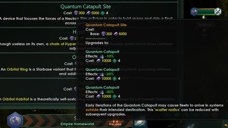 Stellaris - How to Use the Quantum Catapult - Gamer Empire