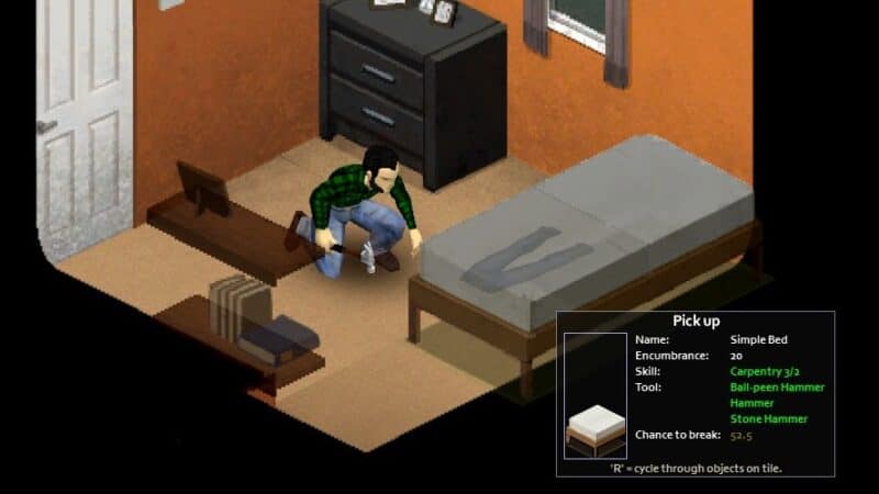 Project Zomboid – How to Pick Up and Move Furniture - Gamer Empire