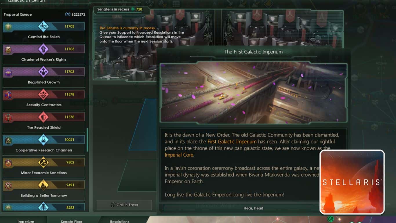 Stellaris – How to Become the Galactic Emperor