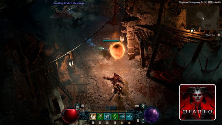 Read more about the article Diablo 4 – How to Leave Dungeons (Every Way)