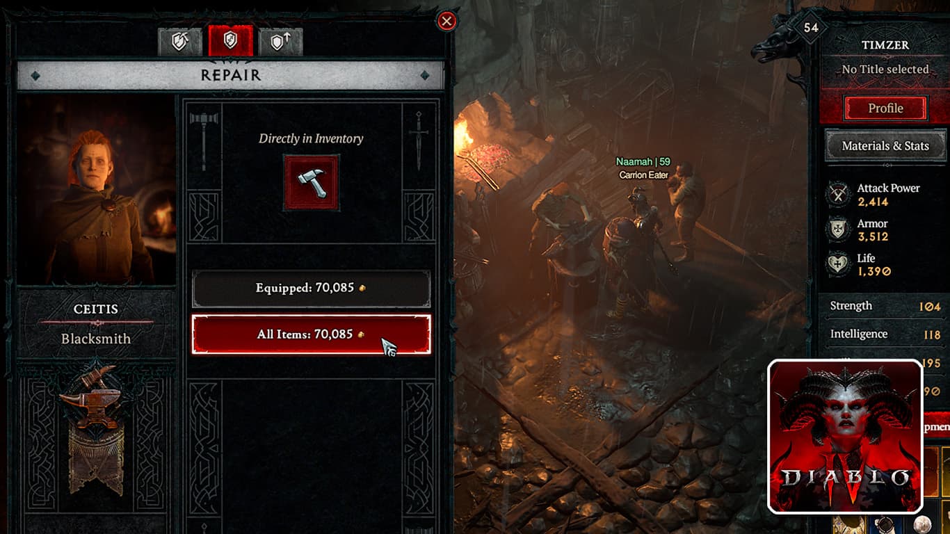 You are currently viewing Diablo 4 – How to Repair Items (Gear and Weapons)