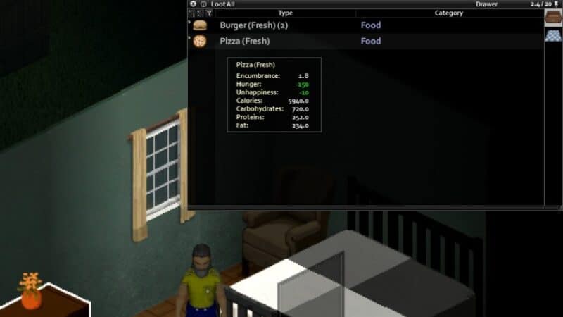 Project Zomboid – How to Lose and Gain Weight - Gamer Empire