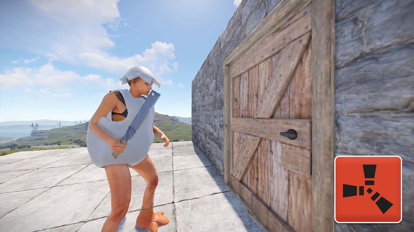 You are currently viewing Rust – How Many Machetes Do You Need to Destroy a Wood Door?