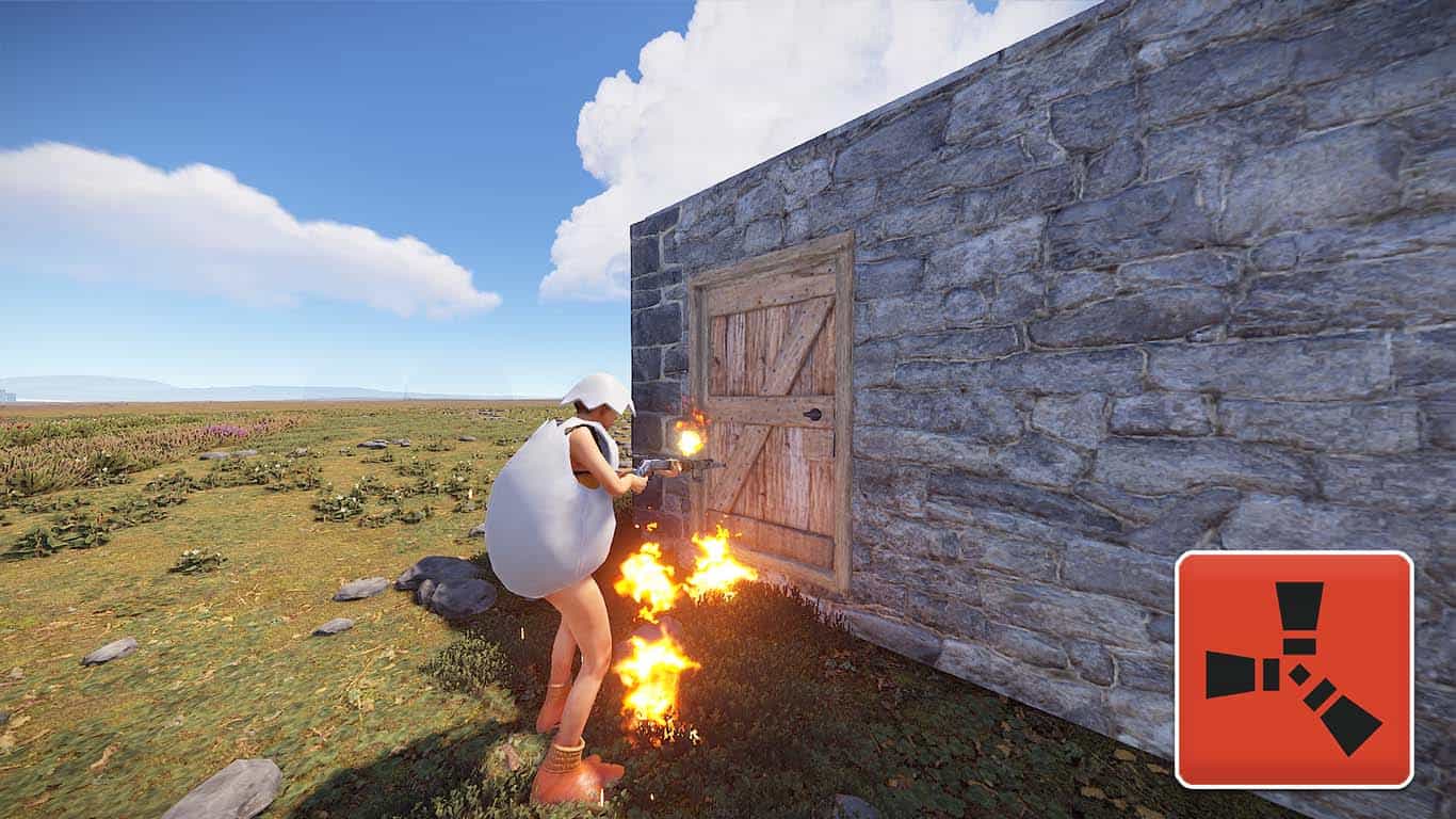 You are currently viewing Rust – How to Destroy Wood Door