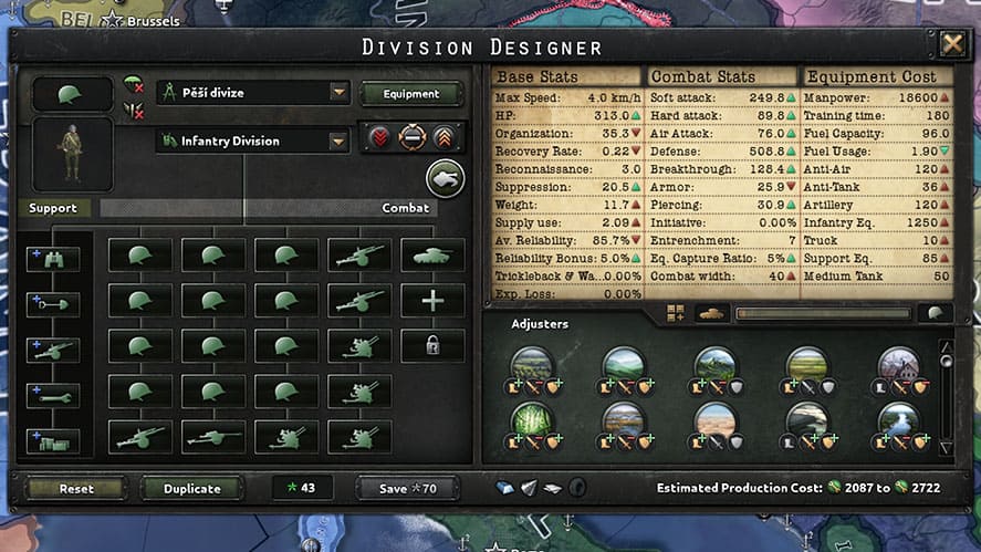 Best Defense Division Template in HOI4 for USSR (Major Power 1940)