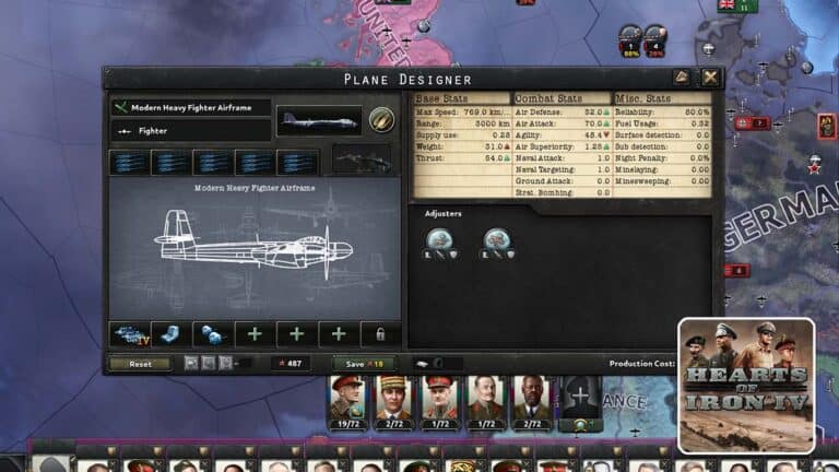 Read more about the article Hearts of Iron 4 (HOI4) – Best Fighter Plane Designs