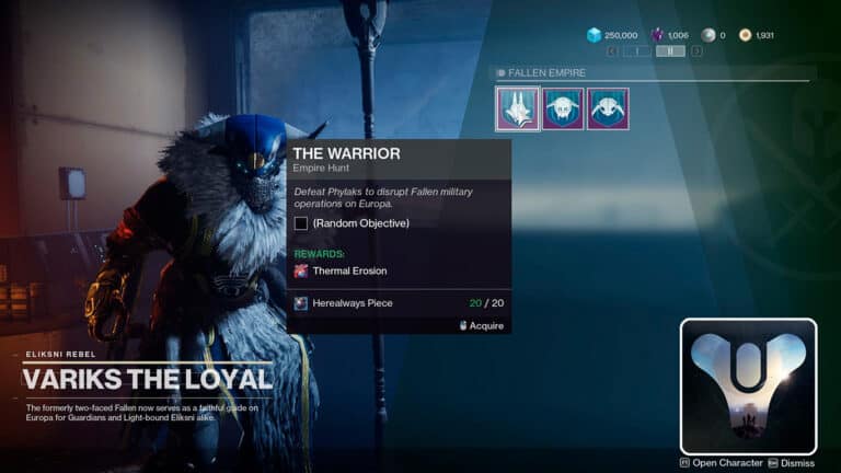 Read more about the article Destiny 2 – How to Unlock Empire Hunts