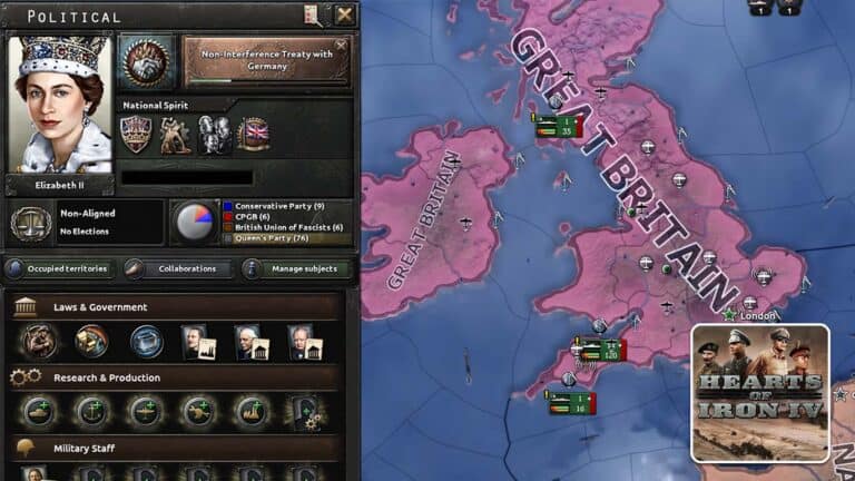 Read more about the article Hearts of Iron 4 (HOI4) – How to Get Queen Elizabeth