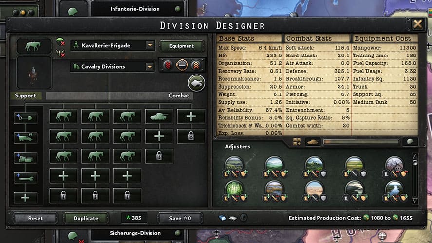 Best Cavalry Templates in HOI4