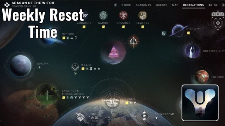 Read more about the article Destiny 2 – What Time Is Reset?