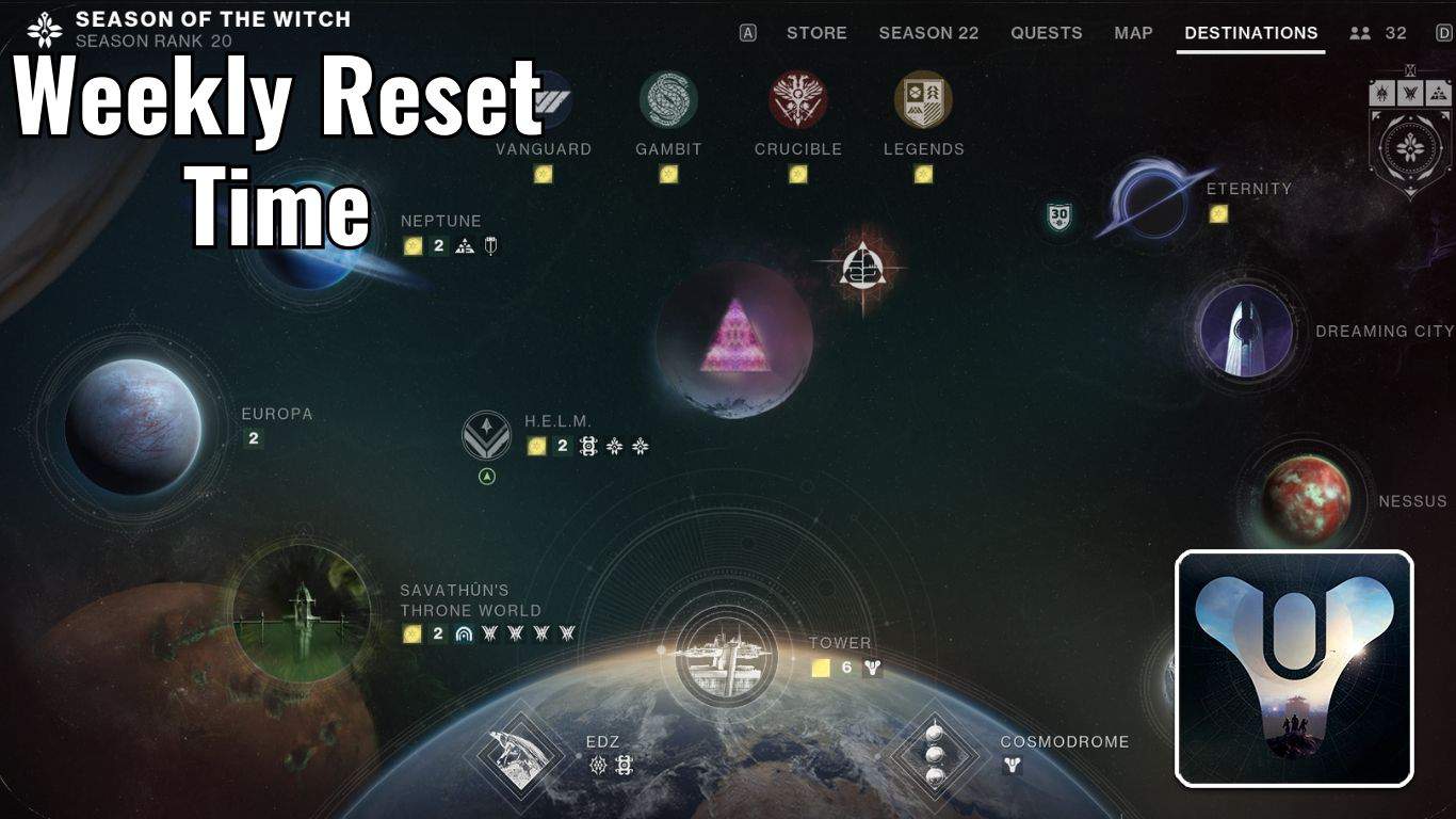 You are currently viewing Destiny 2 – What Time Is Reset?