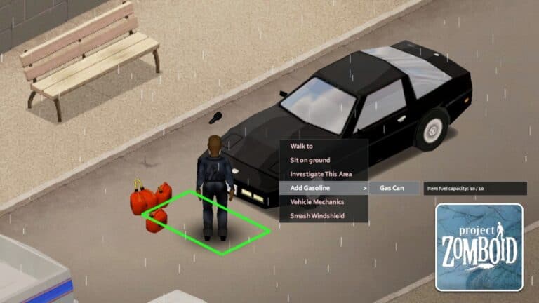 Read more about the article Project Zomboid – How to Fill a Car With Gas