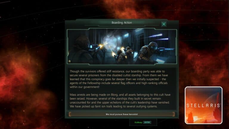 Read more about the article Stellaris – How to Board Cultist Ship