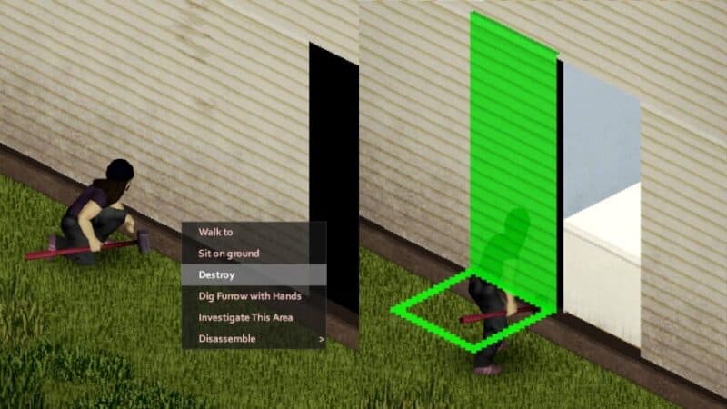 Project Zomboid – How to Destroy Walls - Gamer Empire