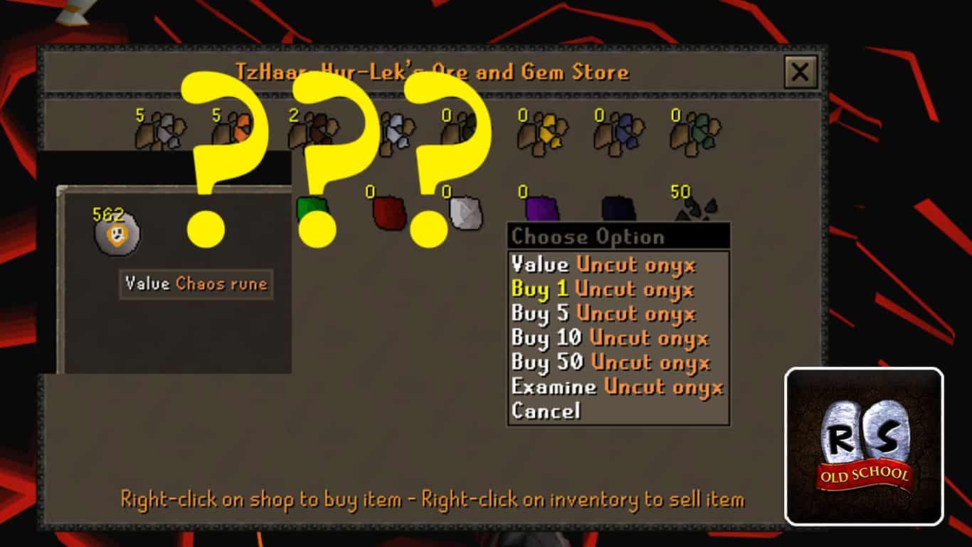 You are currently viewing Old School RuneScape (OSRS) – How Many Chaos Runes for Onyx