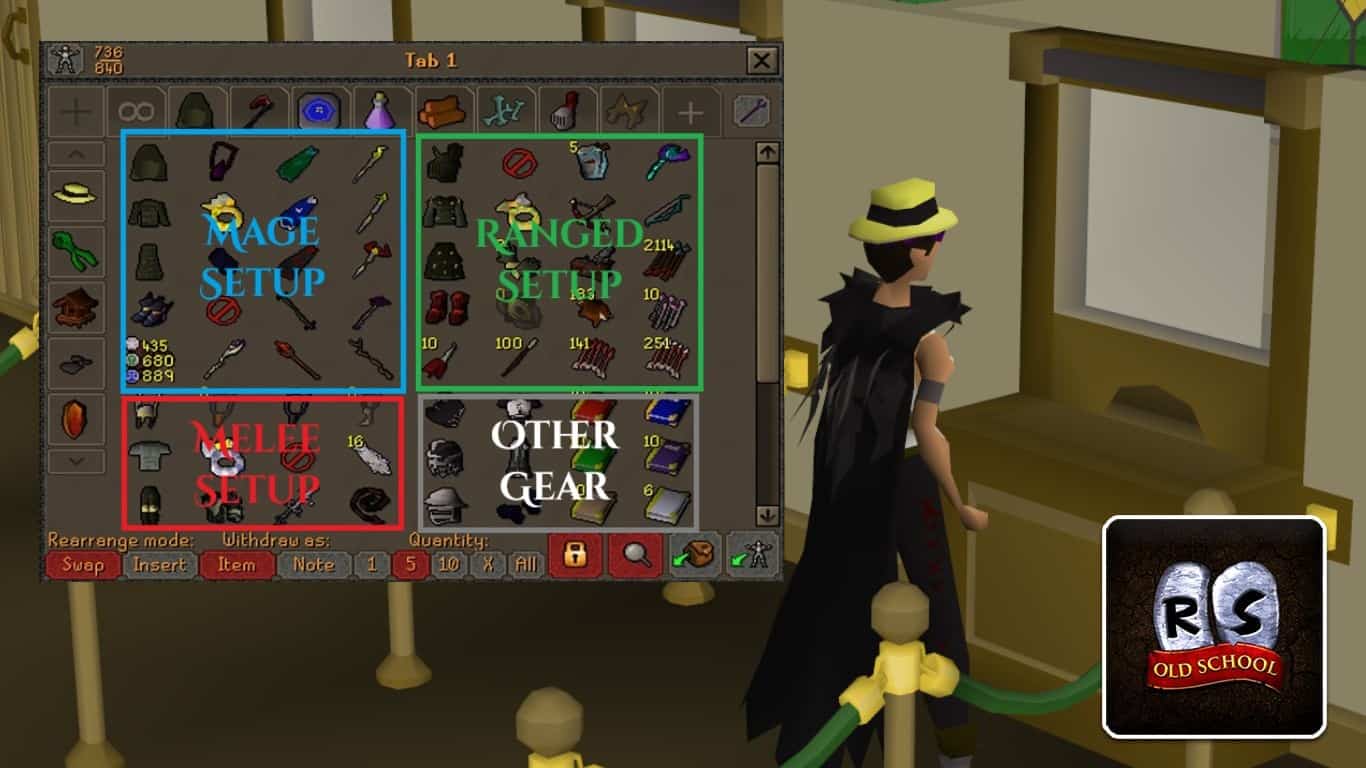 You are currently viewing Old School RuneScape (OSRS) – How to Organize Bank