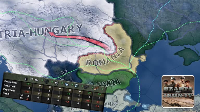 Read more about the article Hearts of Iron 4 (HOI4) – How to Export Resources