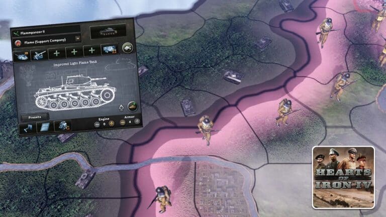 Read more about the article Hearts of Iron 4 (HOI4) – How to Get Flame Tanks
