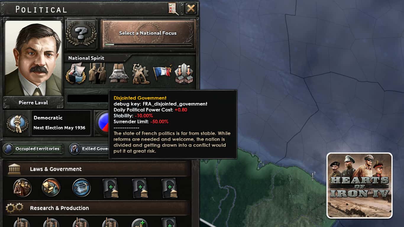 You are currently viewing Hearts of Iron 4 (HOI4) – How to Remove National Spirit