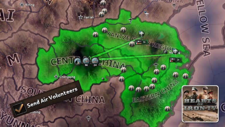 Read more about the article Hearts of Iron 4 (HOI4) – How to Send Air Volunteers