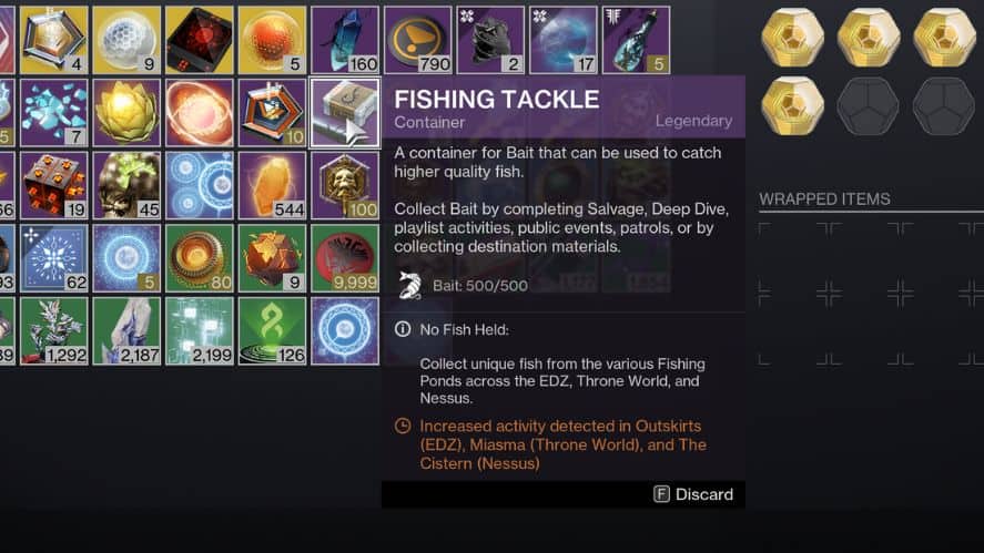 Destiny 2 – How to Get Fishing Tackle - Gamer Empire