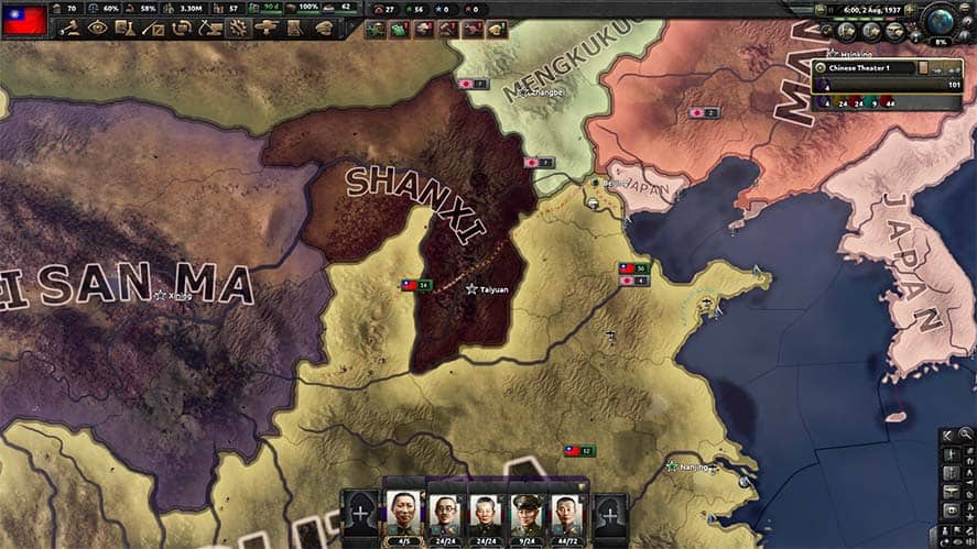 How to Beat Japan and Unite the Warlords as Nationalist China in HOI4