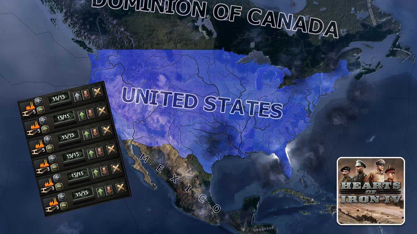 Hearts of Iron 4 – How Many Civilian Factories to Build?